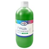 Гуашь Гамма "Классическая", зеленая, 480мл