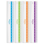 Линейка 15см Berlingo "Color", пластиковая, прозрачная