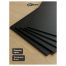 Пенокартон черный матовый, 30*40 см., ArtSpace, 5 листов, толщина 5 мм, в гофрокоробе
