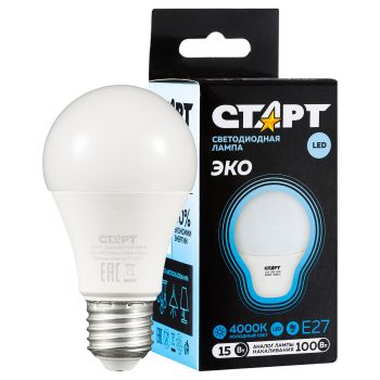 Лампа светодиодная Старт LED, серия 