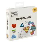 Термомозаика ТРИ СОВЫ "Пицца", набор инструментов и аксессуаров, трафареты, картонная коробка