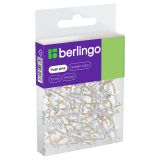 Кнопки силовые Berlingo, 50шт.,  ПВХ упак., европодвес, золото