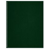 Тетрадь 96л., А5, клетка на гребне BG, бумвинил, зеленый