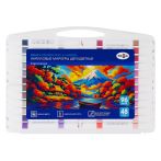 Маркеры акриловые Гамма "Классические", двухцветные, 48шт., 96 цв., пластик.бокс