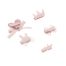 Заколки для волос MESHU, с топпером, розовые, 5шт., 4см, европодвес