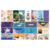 Конверт для денег Арт и Дизайн "Ассорти №48", 83*167мм, 20 дизайнов