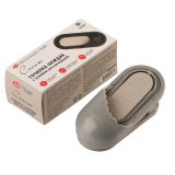 Точилка-наждак с зажимом "Сонет", 9,5х3,8 см, серая