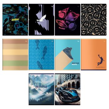 Тетрадь 96л., А5, клетка BG 