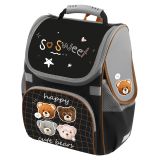 Ранец Först Junior "Cute bears" 37*28*21см, 1 отделение, 3 кармана, анатомическая спинка