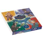 Пластилин Мульти-Пульти "Волшебник Изумрудного Города", 12 цветов, 180г, со стеком, картон