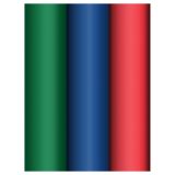 Упаковочная бумага глянц. 70*100см, MESHU "Новогодний цвет", 80г/м2, ассорти 3 дизайна