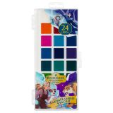 Акварель Мульти-Пульти "Волшебник Изумрудного Города", медовая, 24 цвета, без кисти, пластик. упак., европодвес