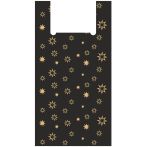 Пакет-майка OfficeClean "Звезды ", 30+16*60см, 15мкм